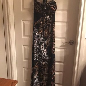 Sheer dress, tie up around neck.  New with tag.